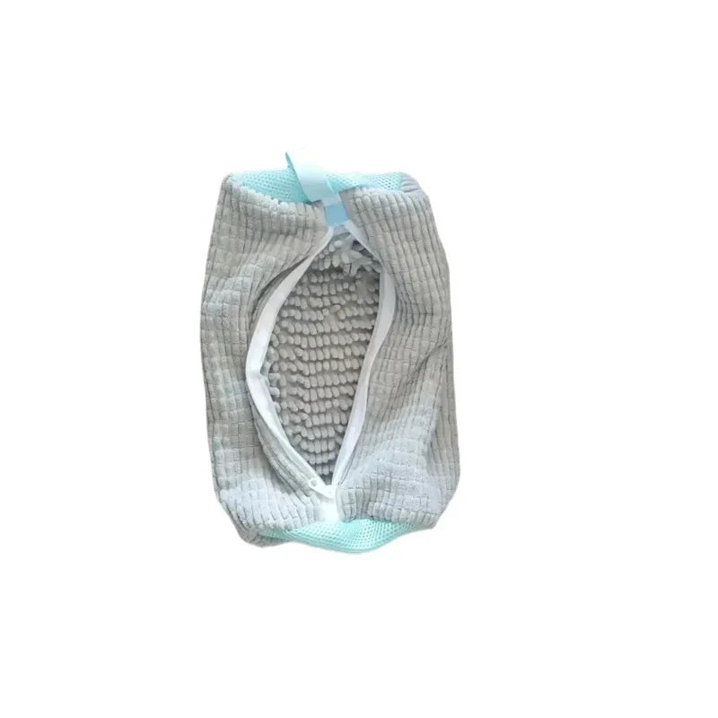 1PCS Wash Shoes Bag Padded Net Laundry Shoes Protector Fluffy Fibers