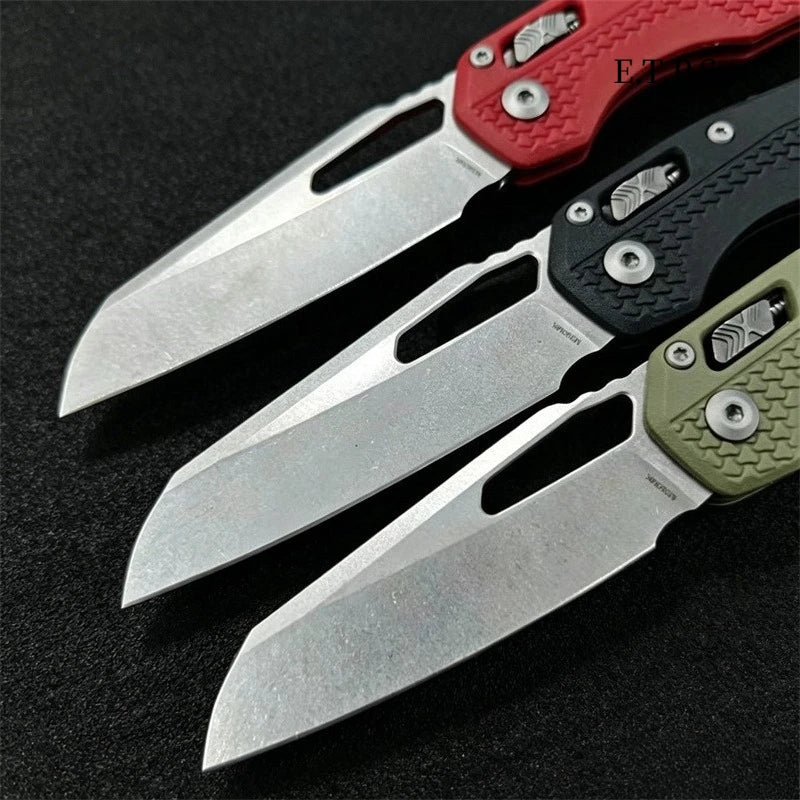MSI RAM-LOK 210T-10PMBK Folding Pocket Knife Lightweight for Outdoor EDC Camping Fishing Hunting Multifunctional Tools
