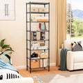 8-Tier 80 in Heavy Duty Metal Storage Shelving Unit Storage Rack Shelf Black