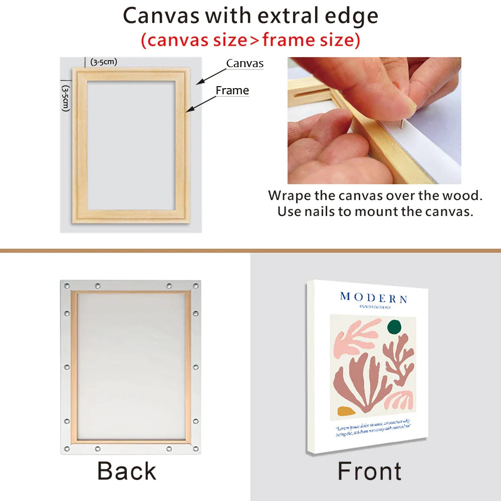 35x45 40x50cm Natural Wooden Picture Frame For Wall Canvas Frame Diamond Painting Frame Picture Poster Wall Frame Home Decor