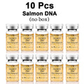 Korea 8ml Salmon DNA Gold Ampoule Skin Booster Serum Kit BB Cream Brightening Moisturizing For 0.3mm Microneedle Serum