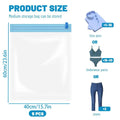Roll Up Travel Space Saver Storage Bags for Luggage Clothes Cruise Ship Essentials Home Packing-Organizer