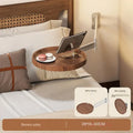Foldable Wall Mounted Table Bedside Storage Cabinets Multi-Purpose Floating Shelves for Bedroom Living Room Compact Tea Tables