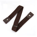 Traceless Invisible Elastic Belt Women's Belt Jeans Pants Men's Elastic Belt