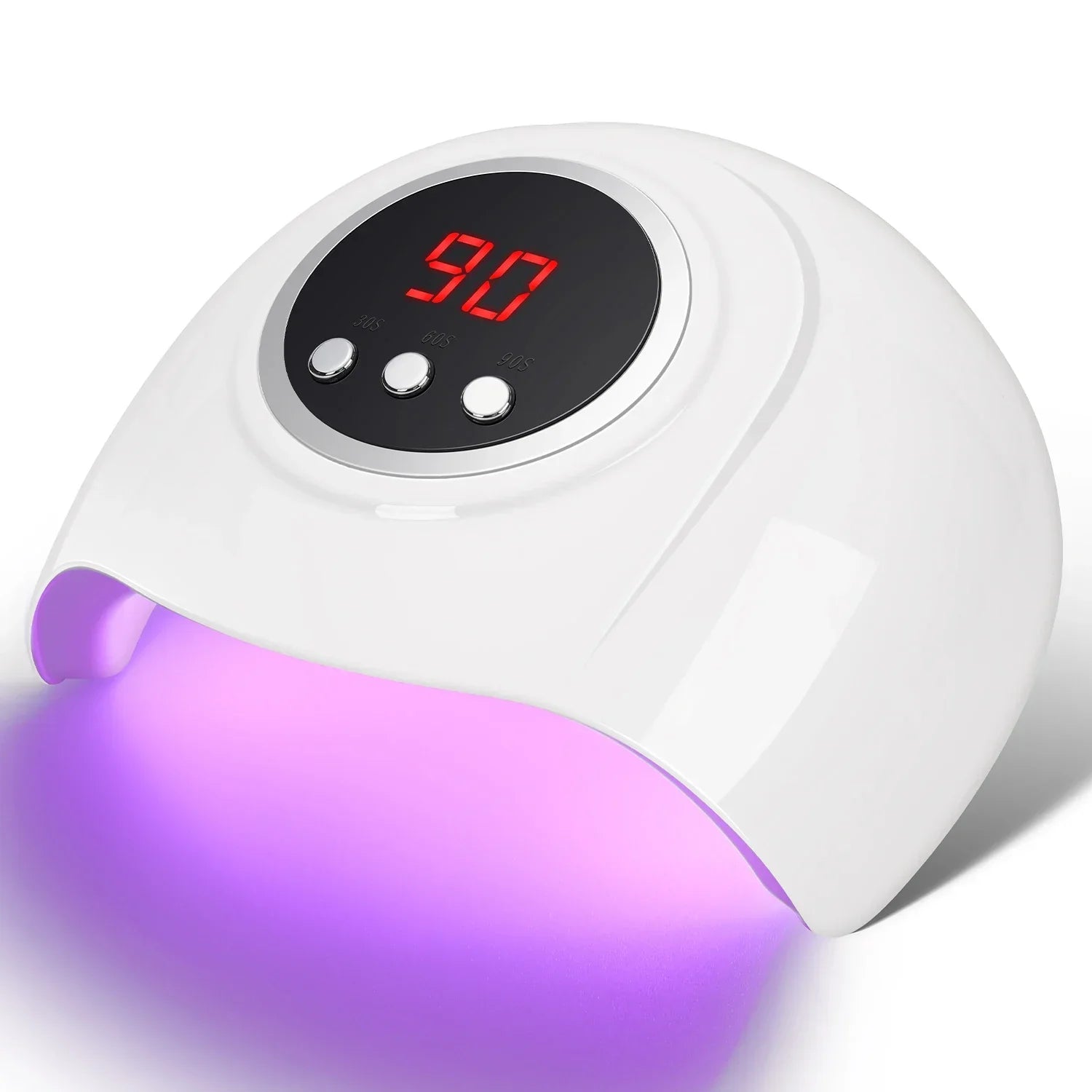 72W UV LED Nail Lamp 24 LEDs Nail Dryer with Infrared Sensor Quick-drying Manicure Lamp UV Cabin for Nail Salon Nail Art Tools