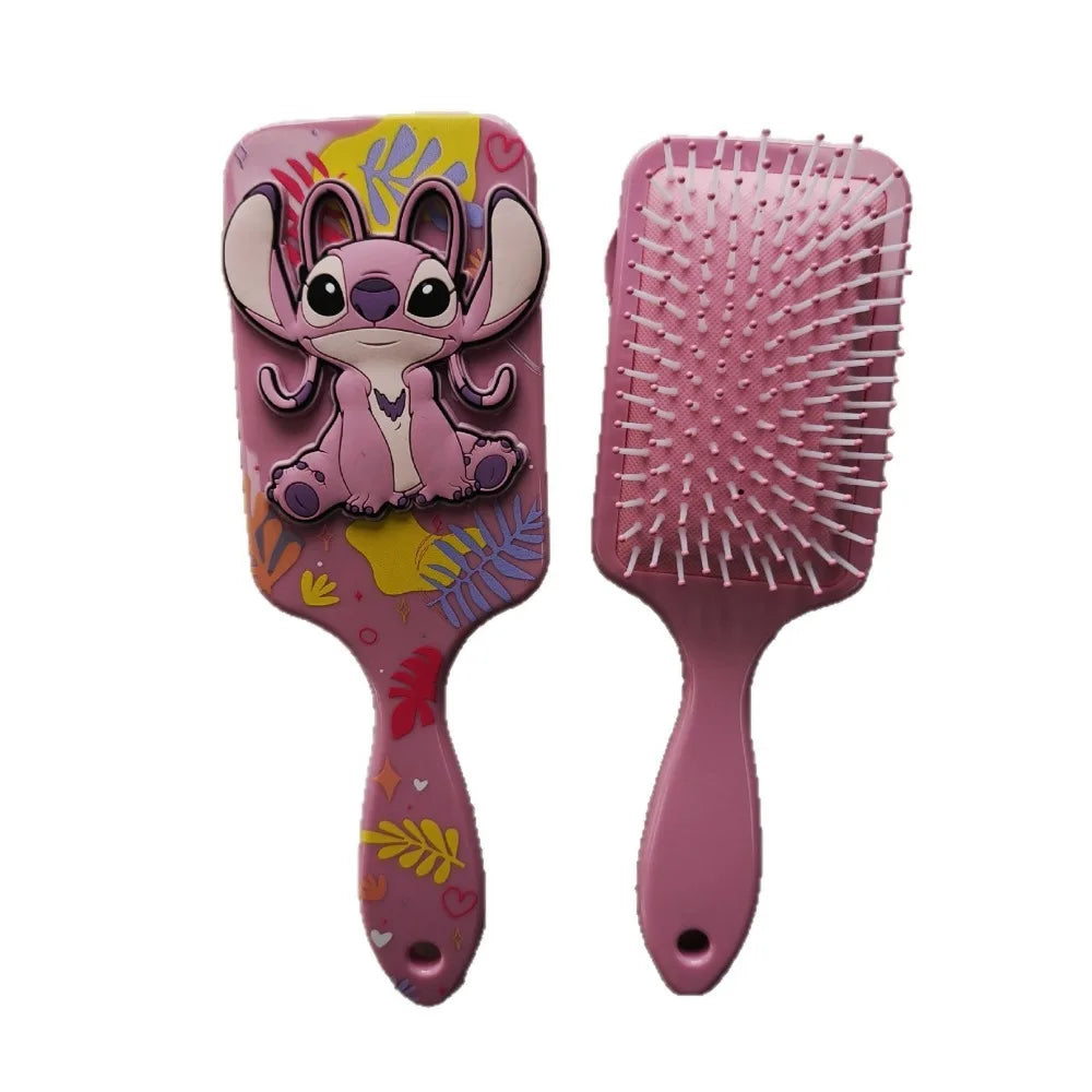 Lilo & Stitch Comb Disney Cartoon Series Anime Cute Stitch Peripheral Air Cushion Massage Comb Children Girl Student Comb Gifts