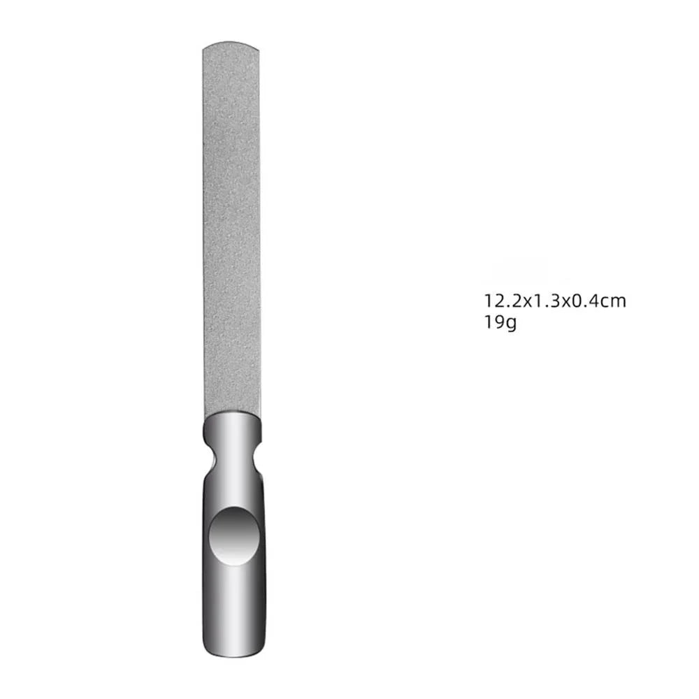 Stainless Steel Nail Files Manicure Pedicure Grooming For Professional Finger Toe Nail Care Tools