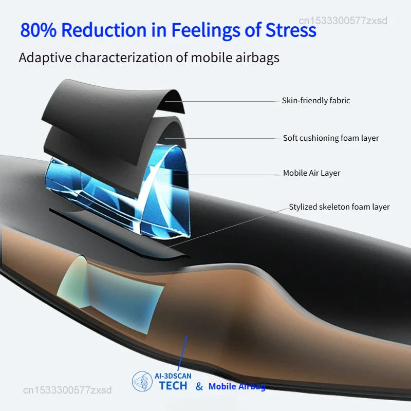 Mijia Dreamlight 4S Eye Mask Sleep 3D Stereoscopic Sleep Aid for Men Women Adult for Sleeping Block Out Light Travel Blindfold