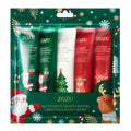 Christmas Gift Box 5-Piece Hand Cream Set, Creamy Texture, Moisturizing Travel-Sized Pack, Durable and Nourishing, Whitening and Smoothing, Women's Hand Care Gift