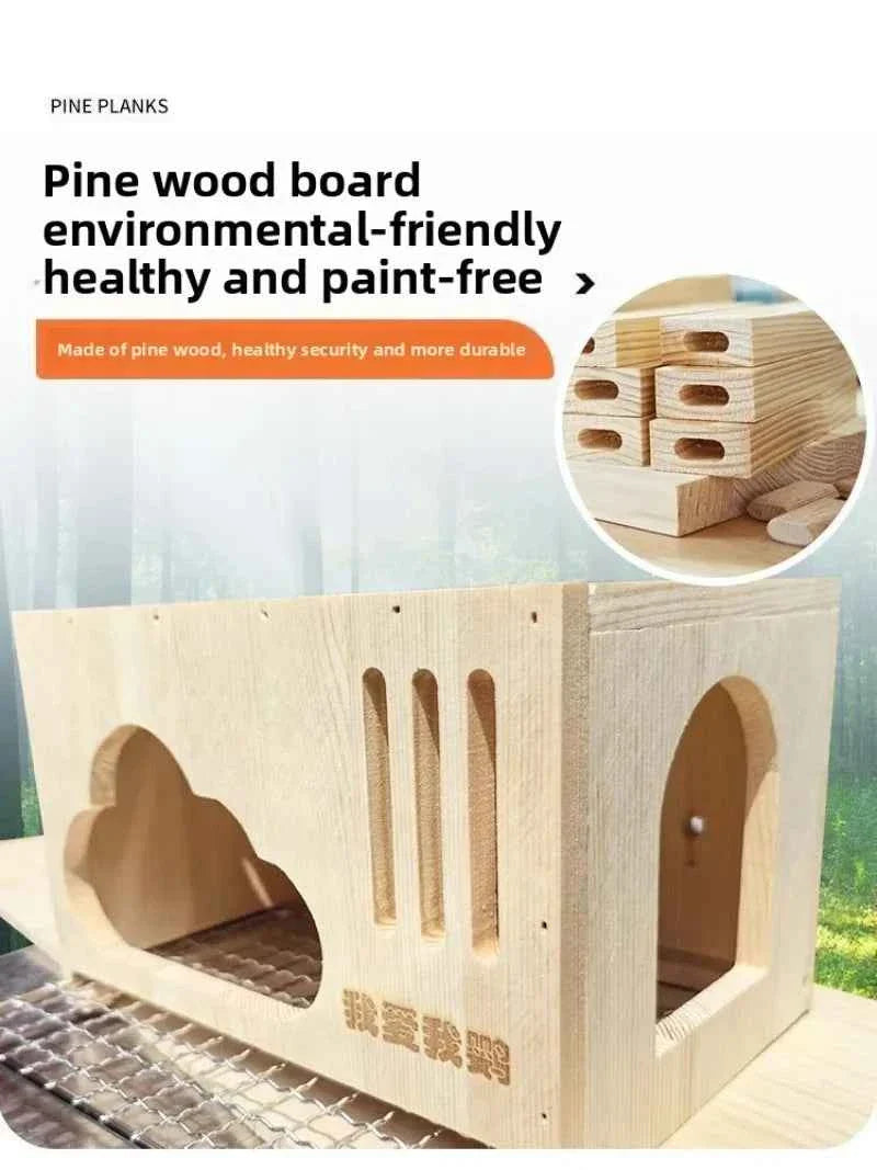 Hanging Bird Nests Breathable Hatching Bird's Wooden House Pet Supplies Swallow Finch Squirrel Small Birds Animals Nests Box