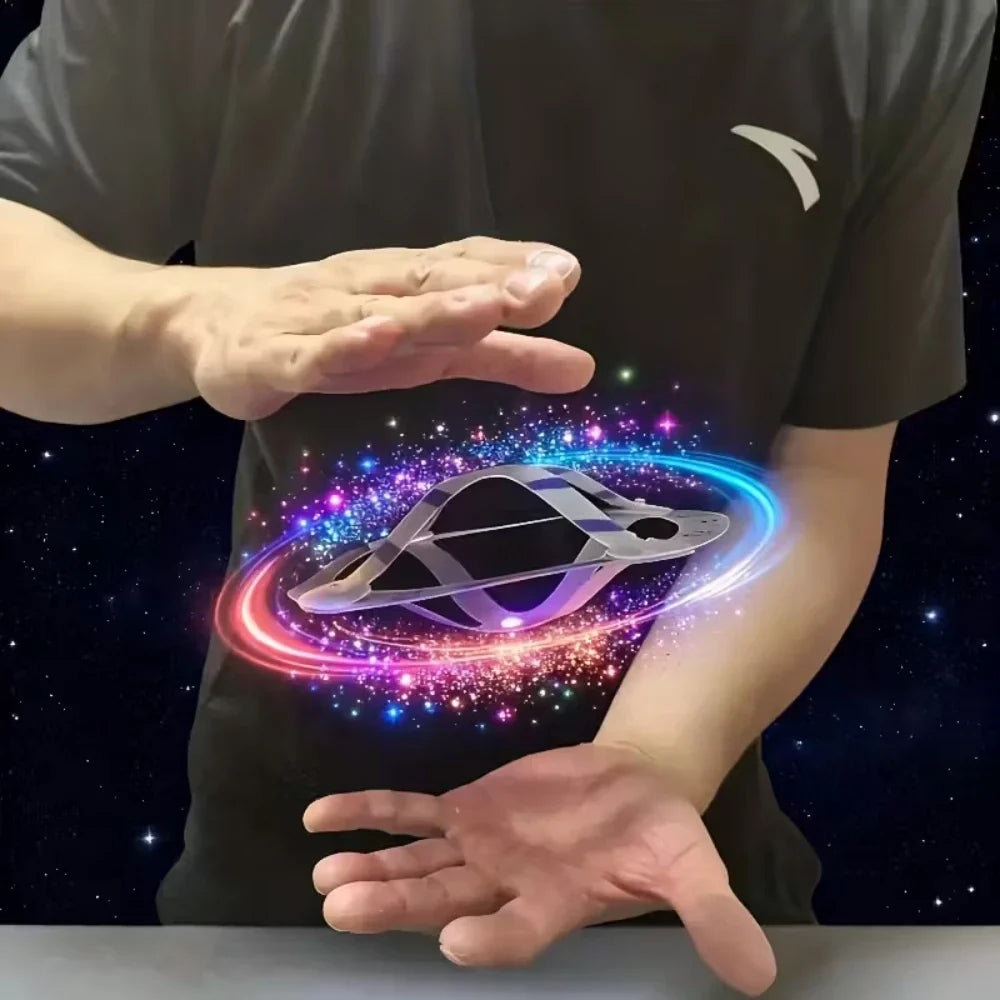 Anti-Gravity Ufo Hover Disc Toy — Floating Party Magic Prop, No Electricity, Interactive Decor