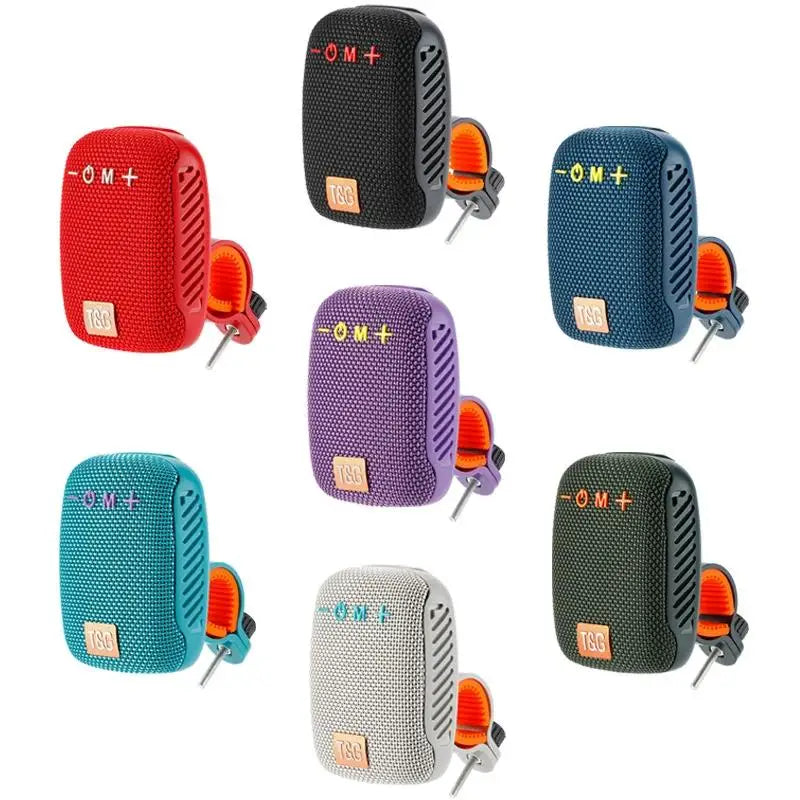 TG392 Outdoor Bicycle Bluetooth Speaker Portable Wireless Sound Box Rechargeable Handlebar Speaker Waterproof Bluetooth Speaker