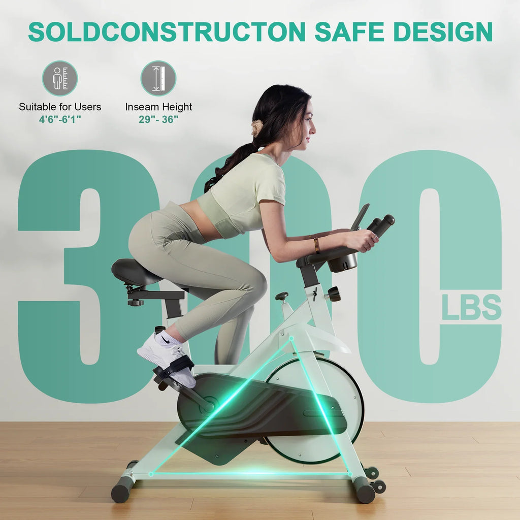 Superun Low Noise 32 Level Magnetic Exercise Bike For Home