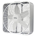 Box Fan Three Speed ABS Housing Quiet Remote Energy Efficient