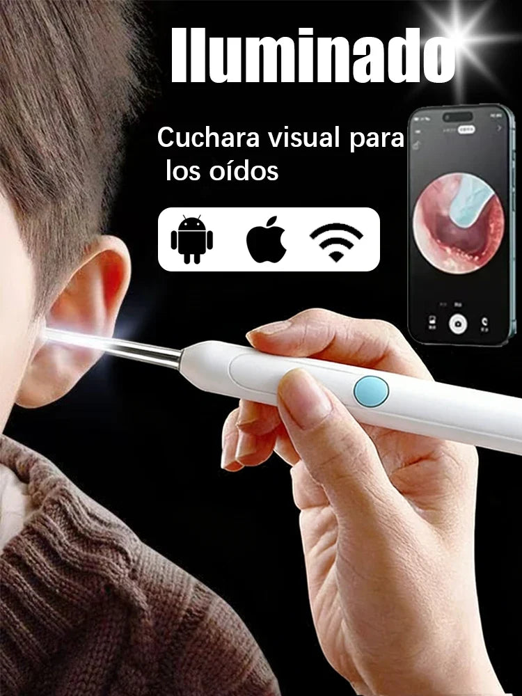 Generation-2,Visual Ear Wax Cleaner Camera Safe Earwax Removal Endoscope Ear Cleaning Tools Ear Care,Black,white styles,Hot sale