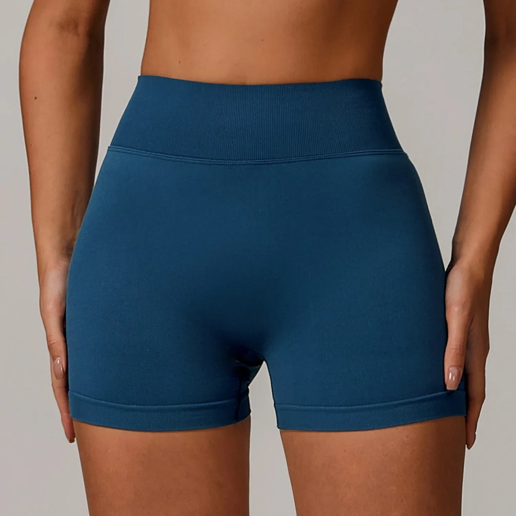 Yoga Shorts Women Gym Outfit Scrunch Butt Fitness Workout High Waist Leggings Gym Clothes For Women Cycling Shorts Sports Shorts