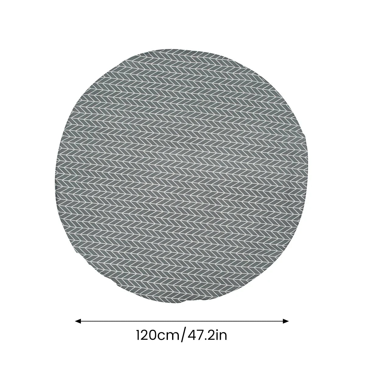 Round Tablecloth Washable Table Cloth Decorative Table Cover Indoor and Outdoor Holiday Home Christmas Party Picnic Dining Room