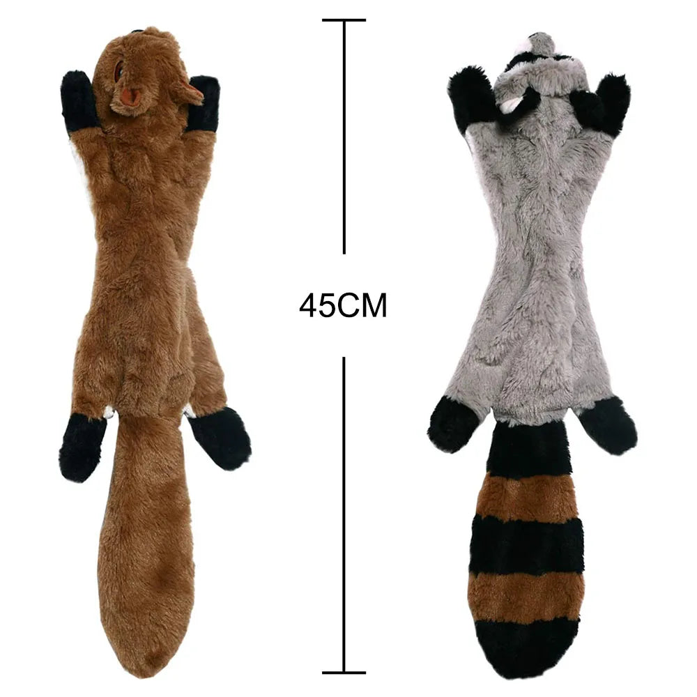 Soft Fleece Squeaky Dog Toy | Gentle Plush Toy for Small and Medium Dogs