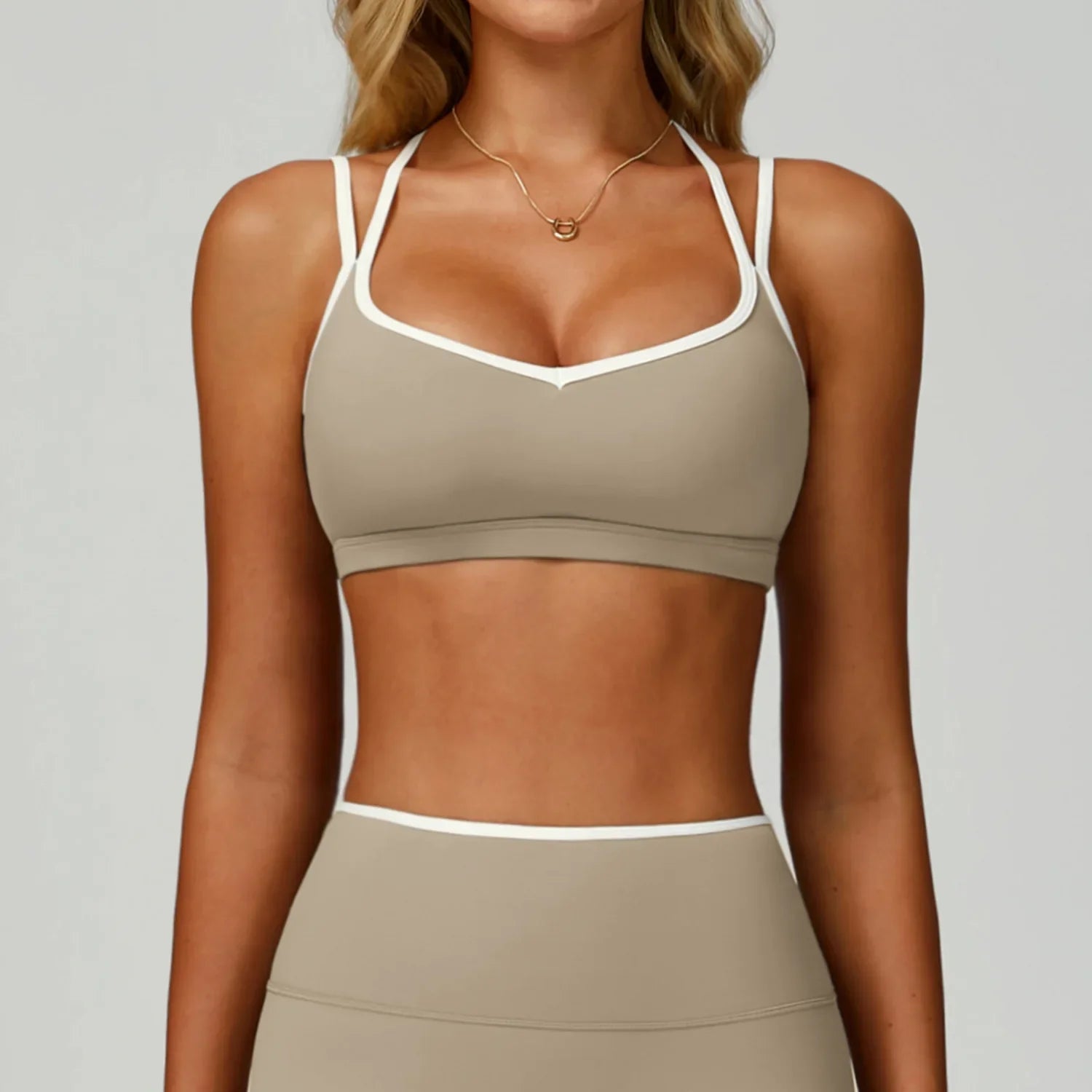 Sexy Back Sports Bra Top Women's Push-Up Yoga Underwear Fitness Top Running Workout Yoga Top Soft Beauty Back Bras Gym Underwear