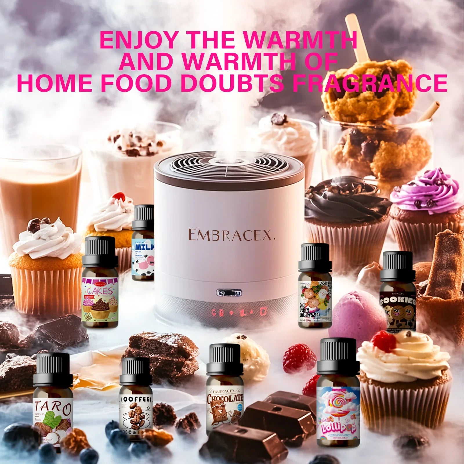 20 type Gourmet Essential Oils Perfumes Fragrance Is Long-Lasting For Skin、Diffusers、Candles Making Gifts For Women