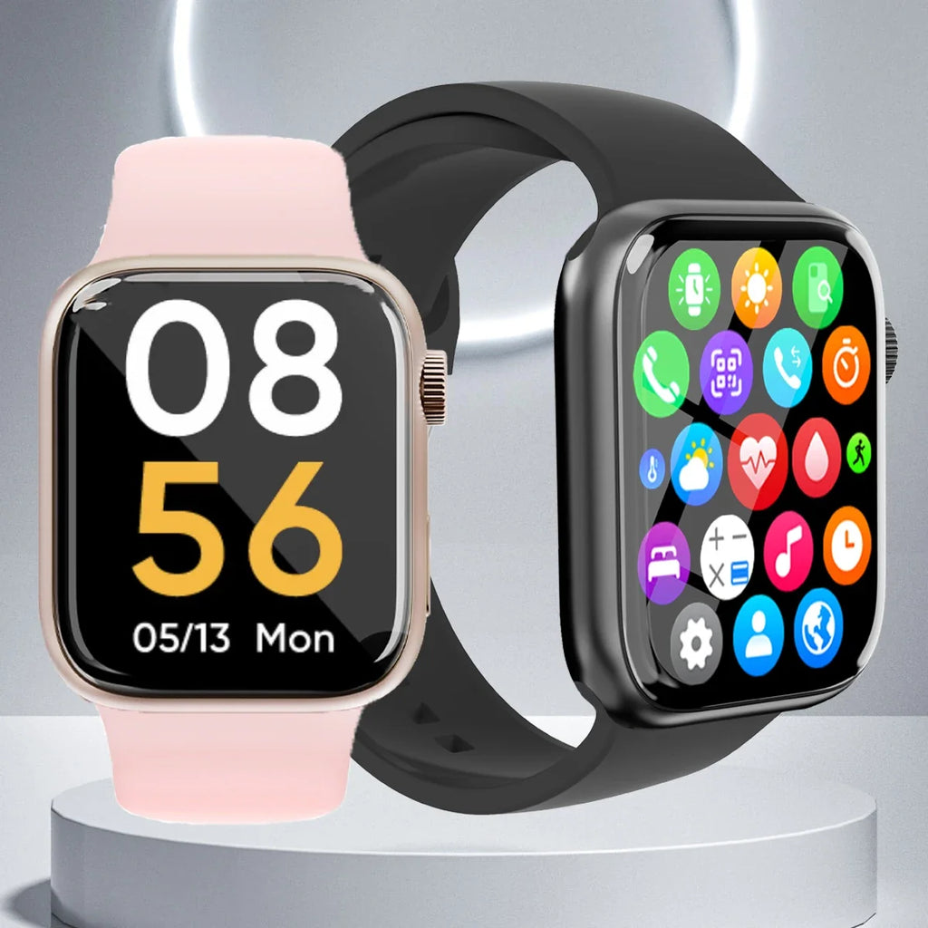 Fashion Sports Smart Watch  Men & Women 1.83in Full Touch Screen Fitness Tracker  Watch