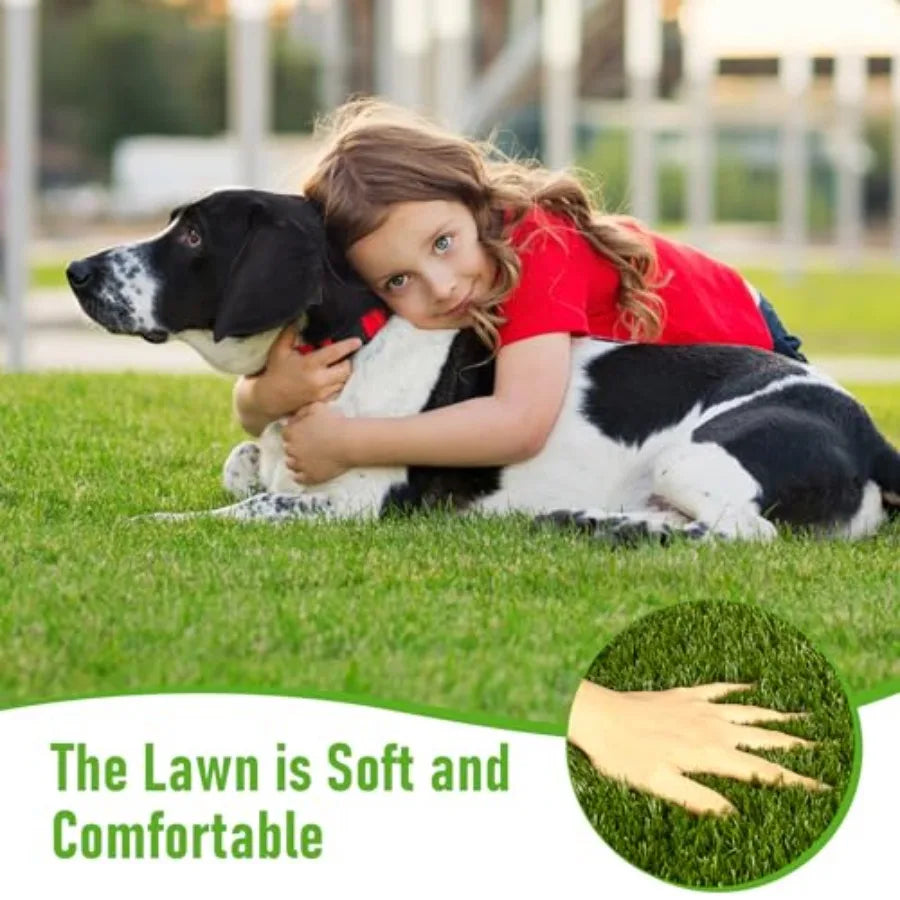 CooRug Realistic Outdoor Artificial Grass Turf For Dogs
