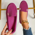 Women Flats New Casual Lightweight Flat Loafers Shoes Trendy Versatile Comfortable Mary Jane Shoes for Women Zapatos De Mujer