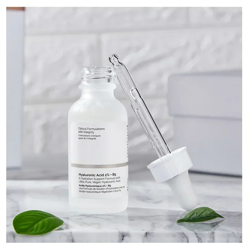 2% Hyaluronic Acid + B5 Serum Moisturizing Nourishing Dry Smooth Face Skin Care Pore Shrinking Moisturizing Serums Skin Care