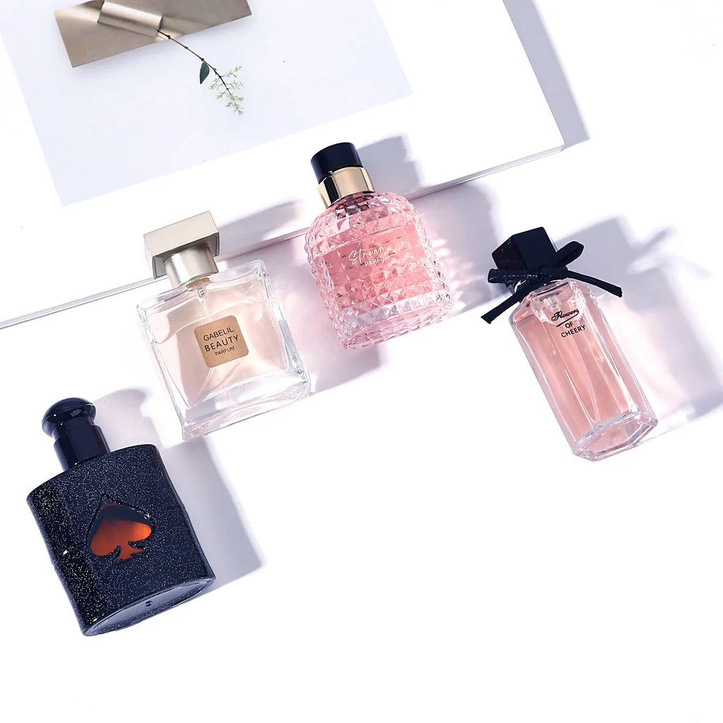 Original Women's Perfume 105ml Four-Piece Set with Fresh Long-Lasting Eau De Parfum Gift Box Plant Floral Scent