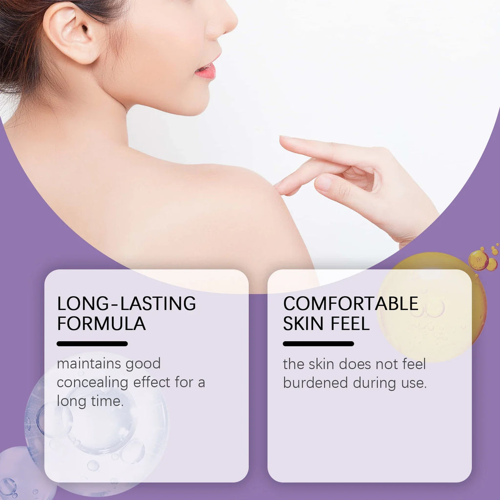 Tattoo Cover Concealer Long Lasting Waterproof Matte Scar Cover Makeup Products Body Concealer Full Coverage Foundation 103ml