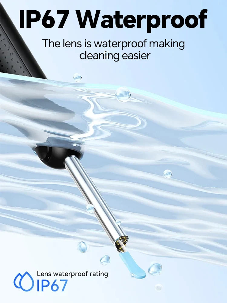 Generation-2,Visual Ear Wax Cleaner Camera Safe Earwax Removal Endoscope Ear Cleaning Tools Ear Care,Black,white styles,Hot sale