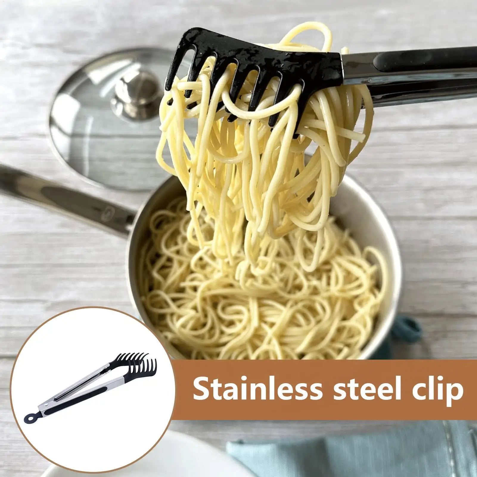 Silicone Food Tongs | Non Stick Cooking Serving Tongs for BBQ Salad and Pasta