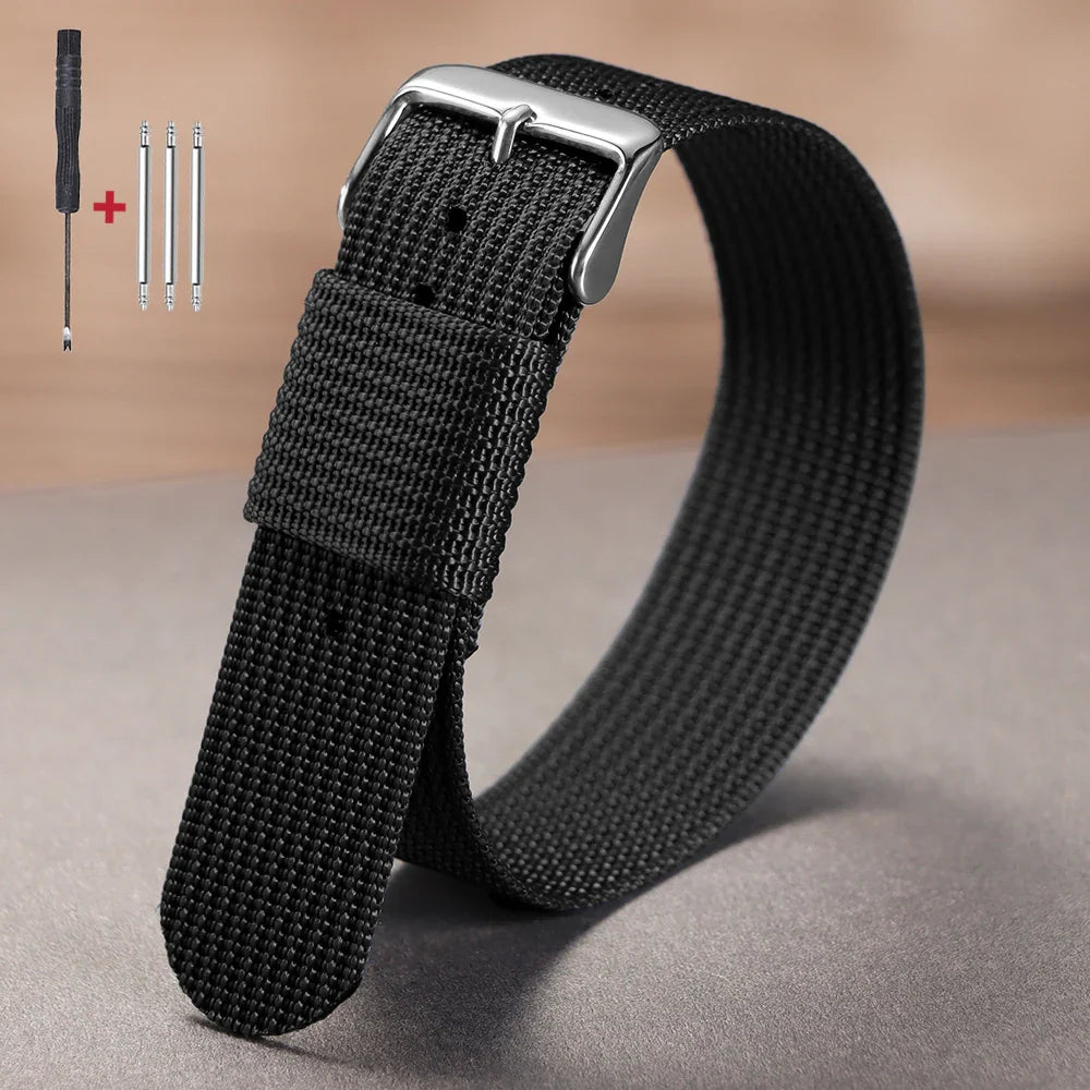 OnePlus Braided Nylon Sport Watch Band Breathable Pin Buckle Wrist Strap
