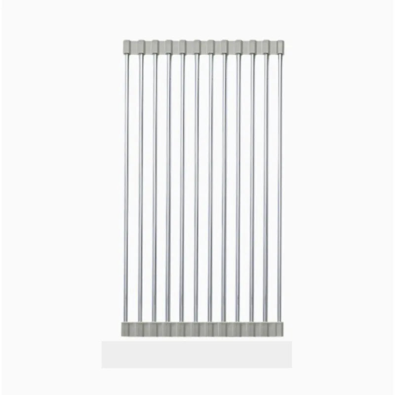 Expandable Stainless Steel Dish Drying Rack for Kitchen Counter