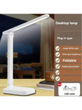Foldable eye protection desk lamp, supports three-speed dimming, supports USB charging and plug-in two styles, and has learning