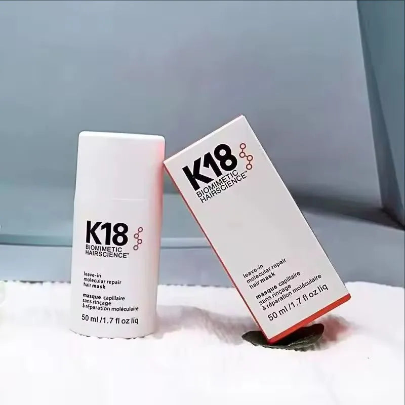 New Upgrade K18 Leave-In Molecular Repair Hair Mask Deep Conditioning Keratin Treatment Soften Hair Smoothing Healthy Hair Care