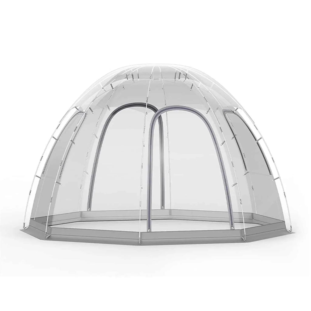 8-10 Person Transparent Bubble Dome Tent - Weatherproof Garden Party Gazebo