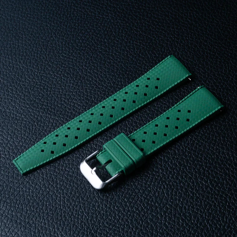 Polar FKM Watch Band - Classic Tropical Silicone Strap Replacement