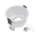 Recessed LED Ceiling spotlight Frame Round GU10 Fixture Holders Adjustable   Spot Light  light bases Fitting