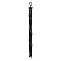 Rotating Hanging Rope Organizer - No Drill Closet Hat Rack for Dorm, Vertical Space Saver with 8 Hooks