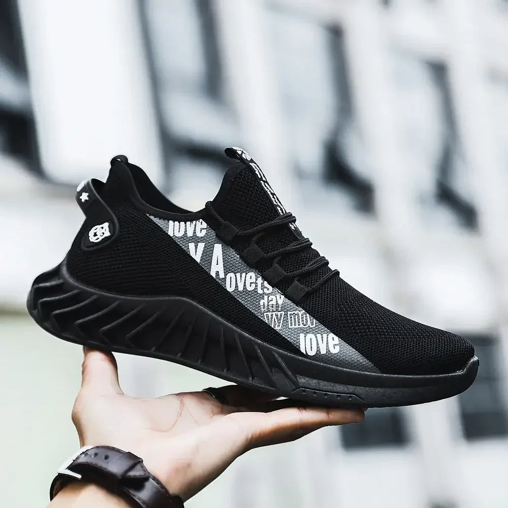 New breathable Sneakers Men's trendy comfort running Shoes Fashion anti slip sports shoes Light Male walking shoe Zapatos Homme