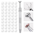50PCS Sponge Gradient Nail Art Stamper Tools Gel Polish Color Gradient Brush Glitter Powder Dotting Pen For Manicure Accessories
