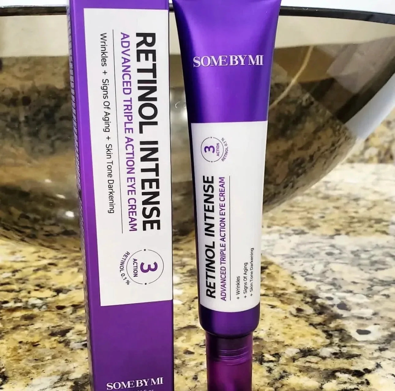 SOME BY MI Retinol Intense Reactivating Serum Advanced Triple Action Eye Cream Original 30ml Korean Brand Facial Care Essence