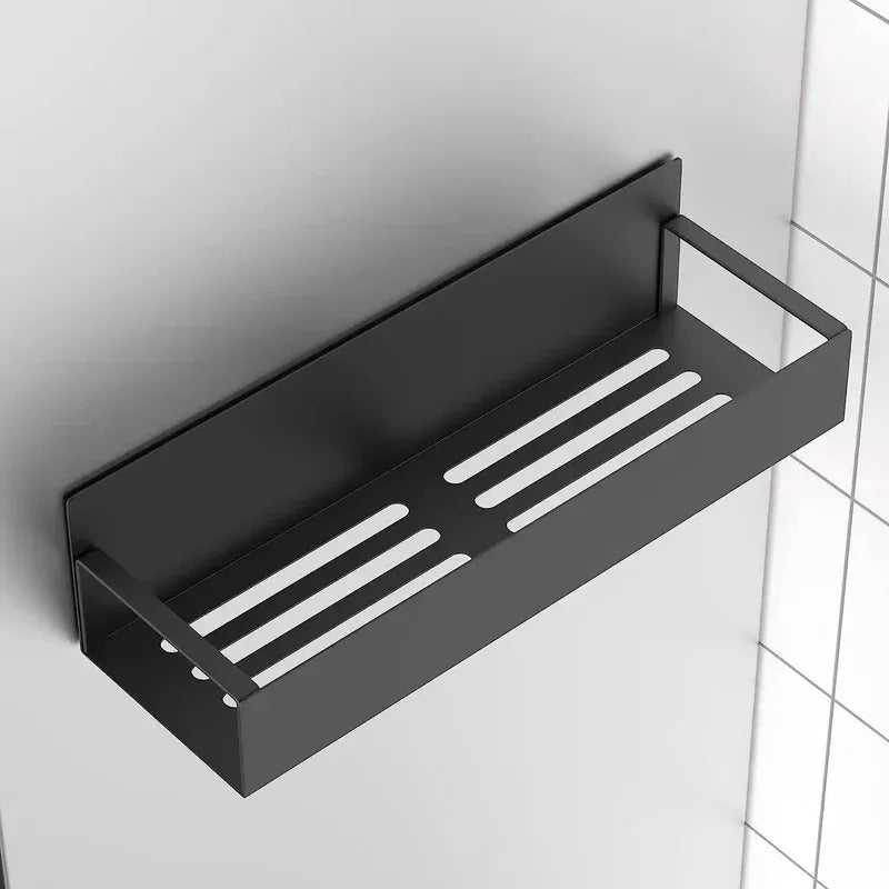 Refrigerator Magnetic Shelf Spice Sundry Side Storage Rack Hanging Basket Space Saving Kitchen Organizer Shelf Household Holder