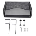 Desk Side Storage Organizer Hanging Desk Organizer Adjustable Carbon Steel and PP Desk Side Storage Organizer for Office