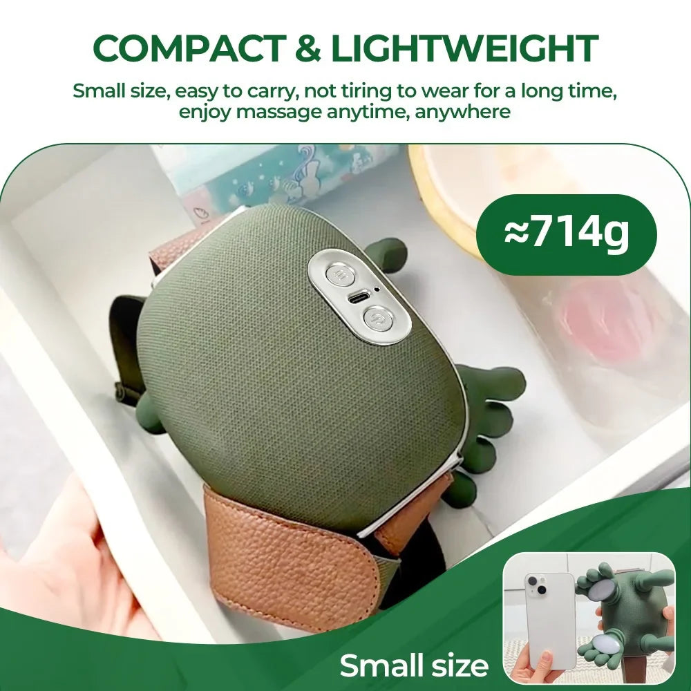 Bionic Finger Neck Shoulder Massager Wireless Neck Cervical Trapezius 4D Kneading Body Back Hand Massage Shawl Brushless Motor