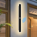 Outdoor Wall Lights With Motion Detector LED Wall Light Waterproof IP65 Villa Wall Lamp Long Anthracite Metal Modern Wall Lamps