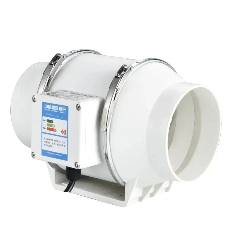 Exhaust Fan Home Mute Inline Duct Fan Bathroom Exhaust Fan Ventilation Equipment Kitchen Bathroom Wall Mounted Air Purifying Ve
