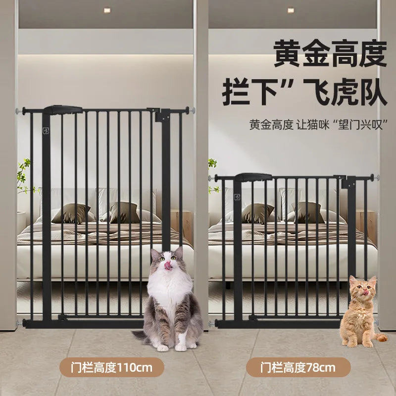 Pet Fences Anti-cat Door Fence Cat Fences Isolation Door Dog Fence Pet Barrier Door Guardrail Dog Supplies