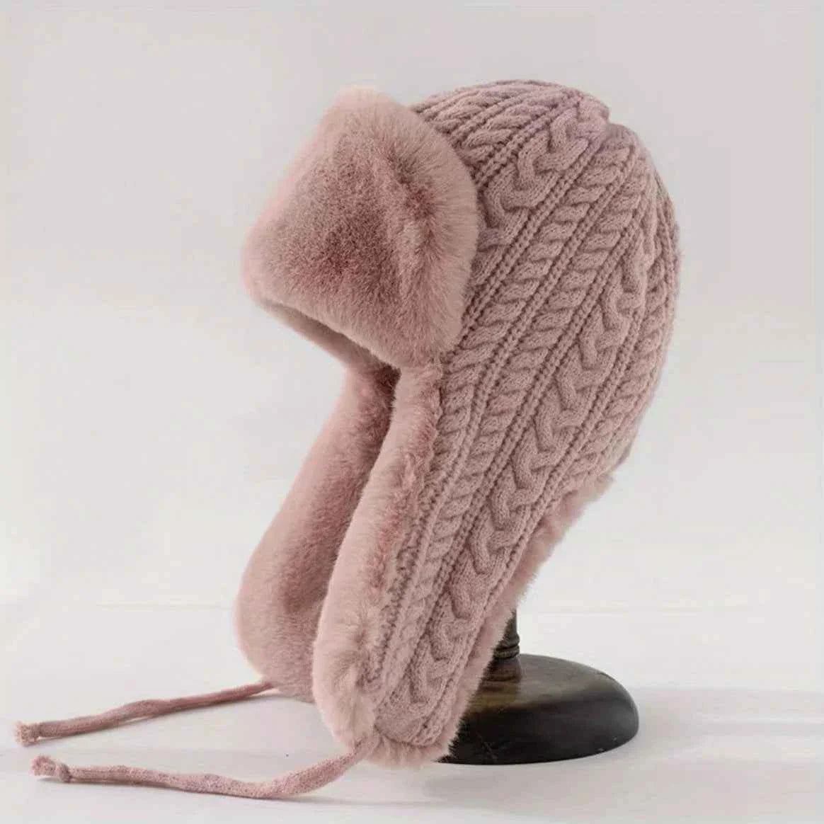 Extended Ear Flaps - Windproof Winter Cap